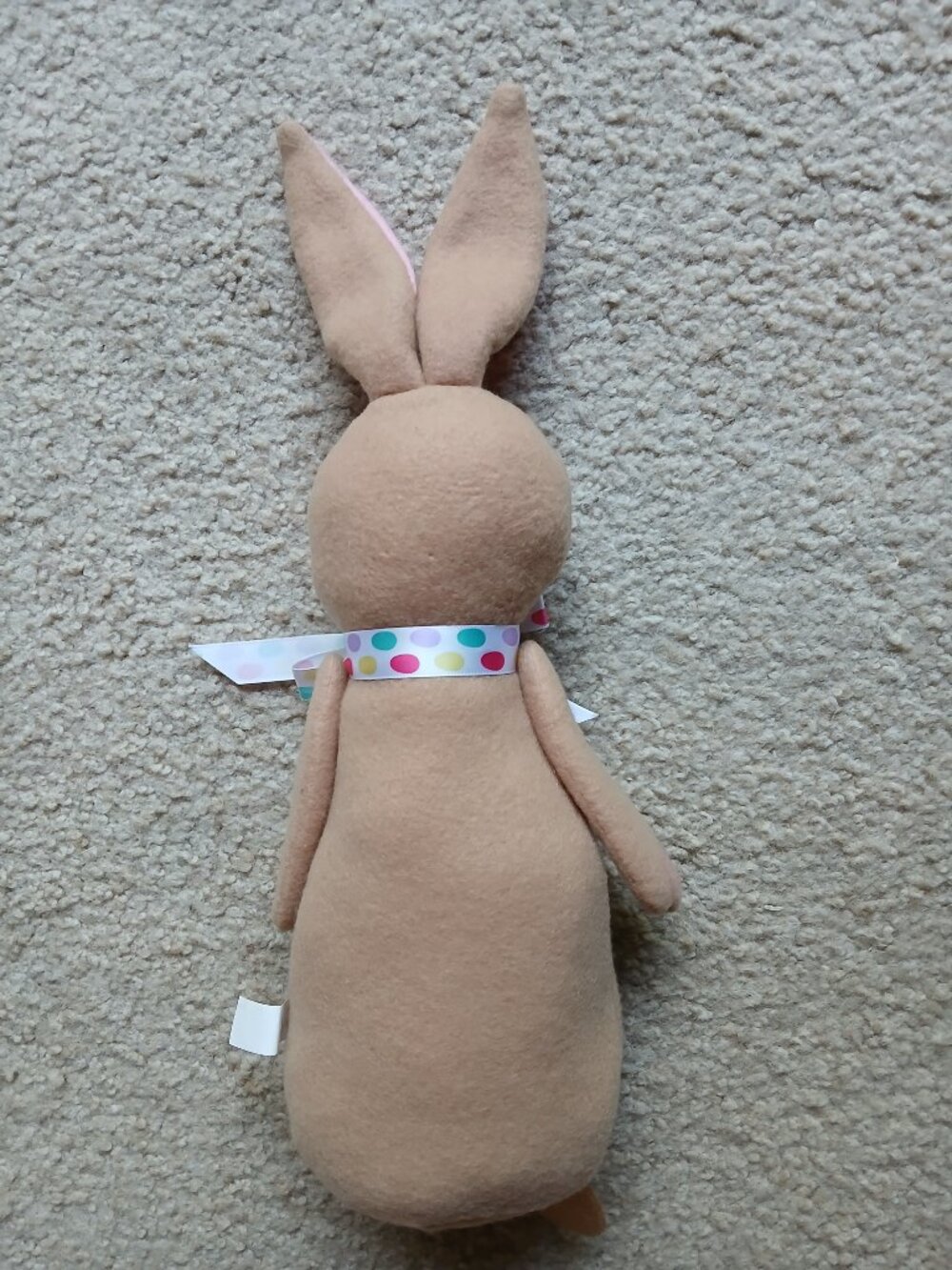 NEW ! Weighted Felt Rabbit - Picture 2 of 2